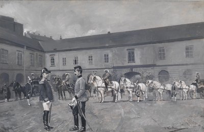 Colonel Stallmeister Count Ferdinand Kinsky by Ottokar Walter
